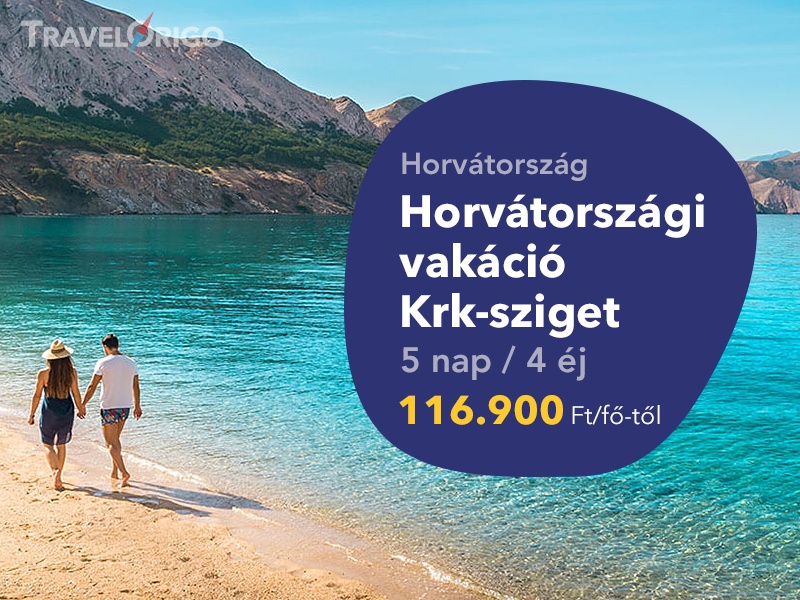 Horvátország utazás - Horvátországi vakáció - Krk-sziget - TravelOrigo Utazási Iroda