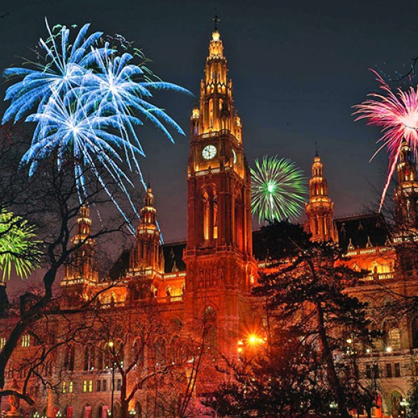 Fergeteges Szilveszter Bécsben