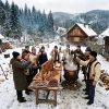 Hagyományos disznóvágás Erdélyben kép