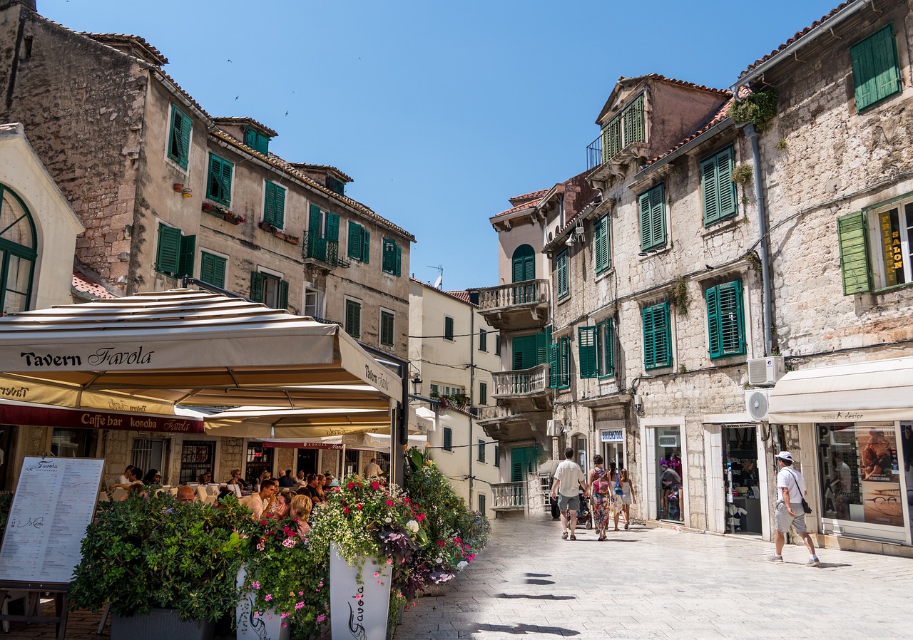 Nyárvégi kiruccanás Dalmáciában - Split, Trogir