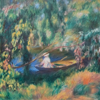 La barque - Pierre-Auguste Renoir