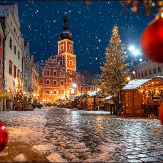 Advent mesebeli városokban: Cesky Krumlov és Telc - kép 1