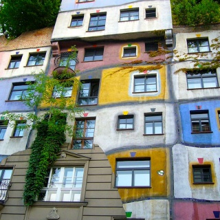 Bécs és Hundertwasser házai - kép 3